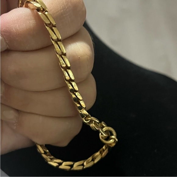 Gold-Tone Engravable Chain Bracelet w/Clasp - Picture 9 of 10